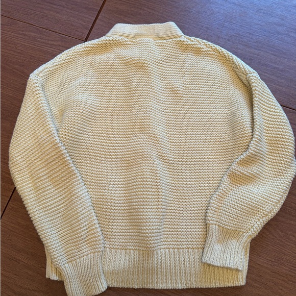 Alex Mill Cream Knit Women's Cardigan - Picture 3 of 3